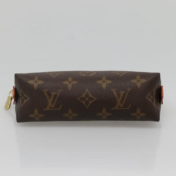 LOUIS VUITTON Monogram Pochette Cosmetic PM Cosmetic Pouch M47515 Auth yk11893 - Picture 7 of 16